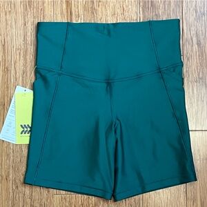 All in Motion Green Bike Shorts NWT size Small. 1629